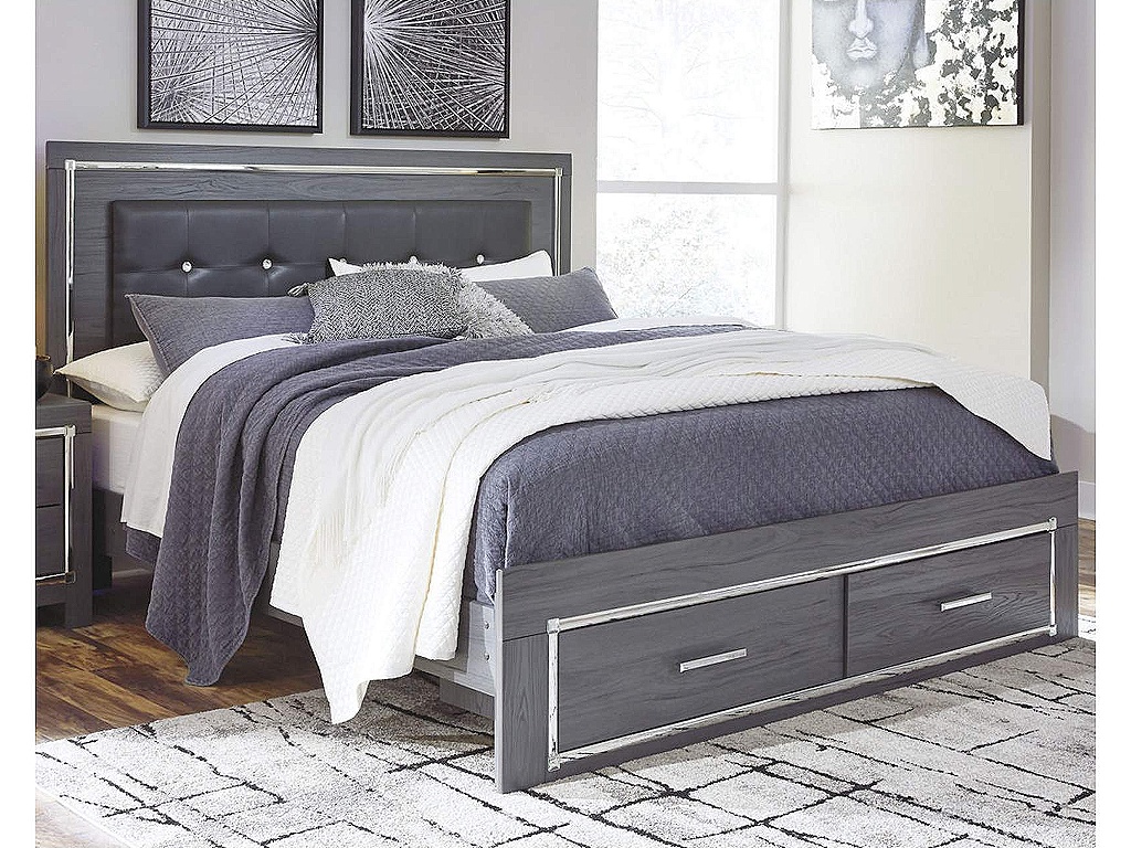 Lodanna King Storage Bed, Dresser, Mirror and 2 Nightstands - image 8