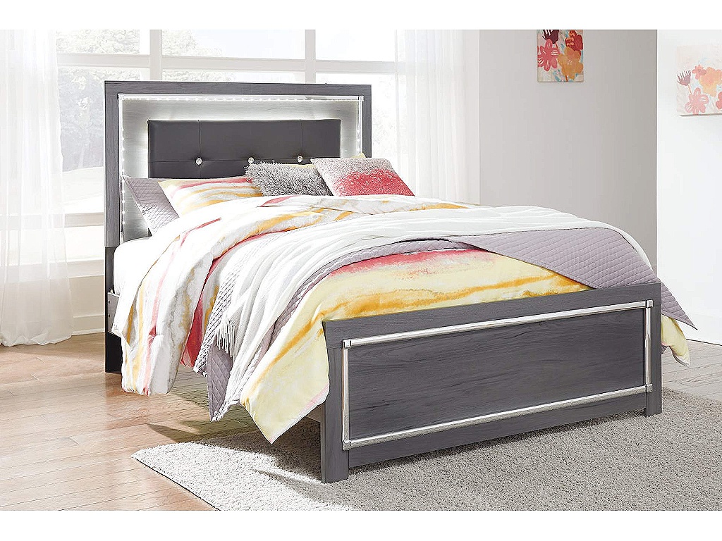Lodanna Full Upholstered Panel Bed, Dresser, Mirror, and Nightstand - image 17