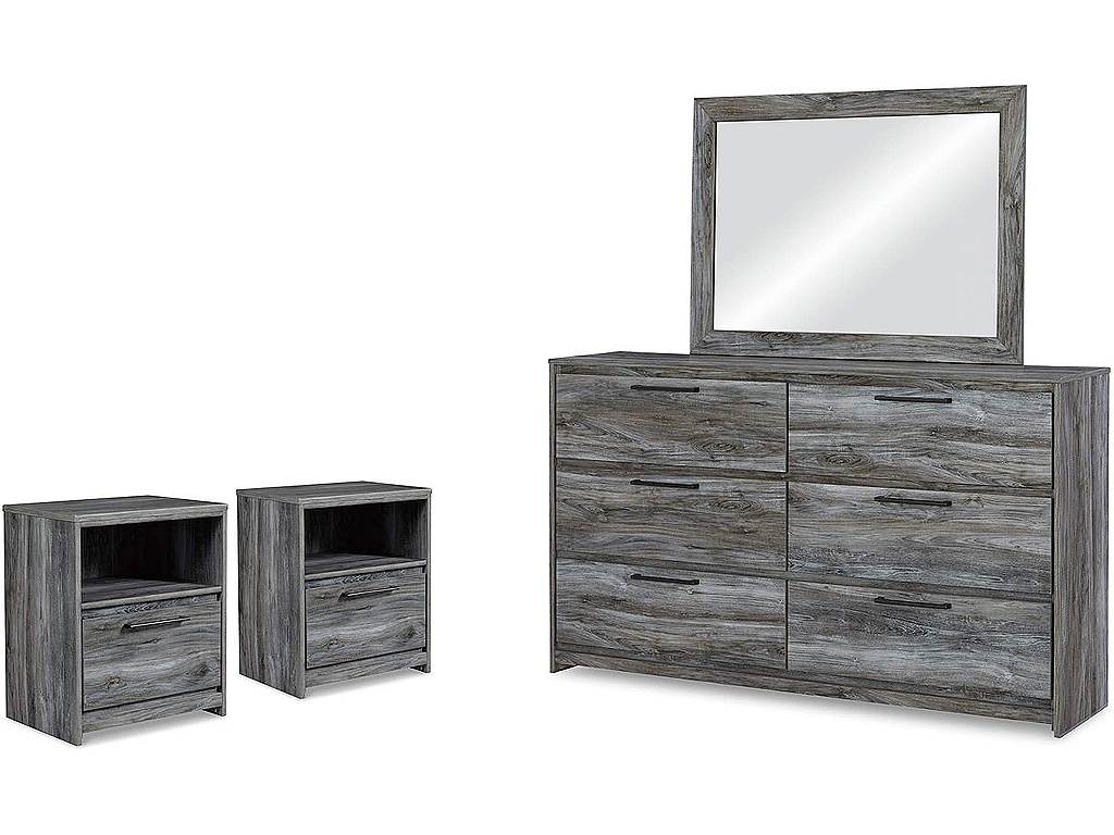 Baystorm Dresser, Mirror and 2 Nightstands - main image
