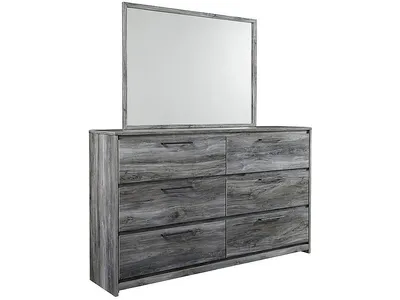 Baystorm Full Panel Bed, Dresser, Mirror and Nightstand