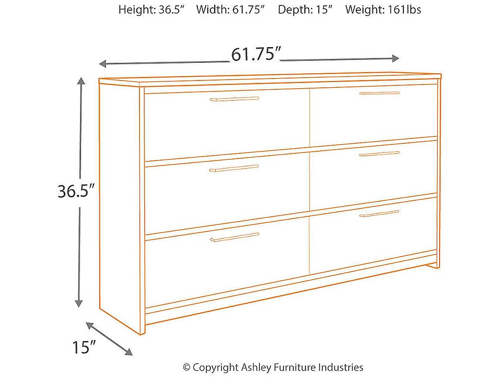 Baystorm Twin Panel Bed, Dresser and Nightstand - image 10