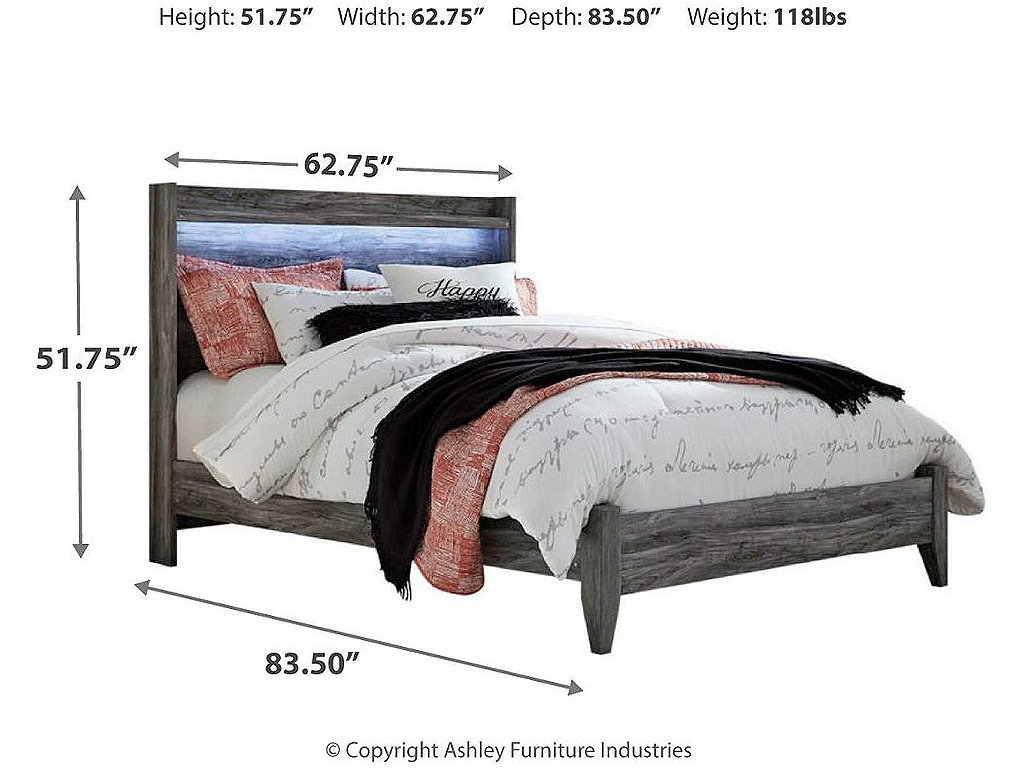 Baystorm Queen Panel Bed - image 2