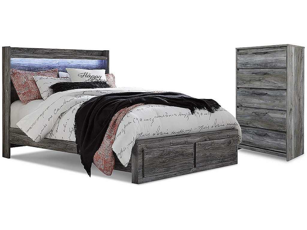 Baystorm Queen Panel Storage Bed with Chest - image 1