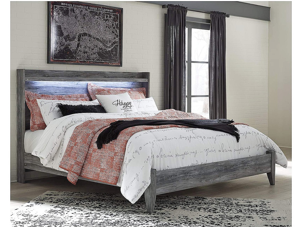 Baystorm King Panel Bed, Dresser, Mirror, Chest and 2 Nightstands - image 14