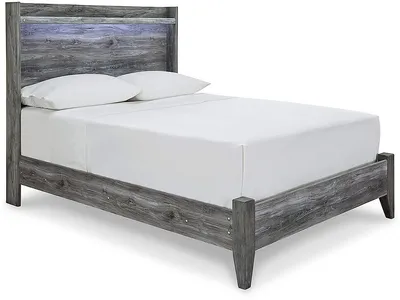 Baystorm Full Panel Bed and Nightstand