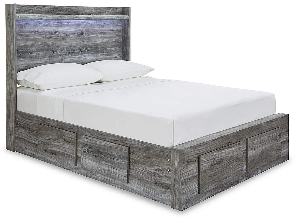 Baystorm Full Panel Storage Bed, Dresser and Mirror - image 2