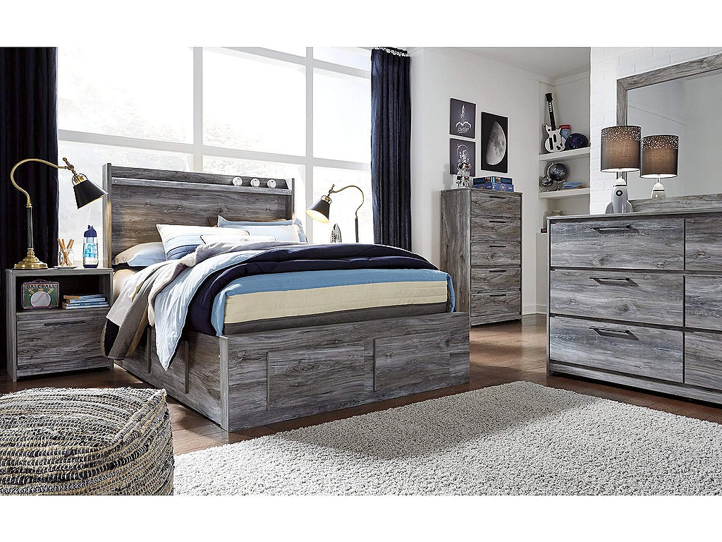 Baystorm Full Panel Bed with 6 Storage Drawers - image 5