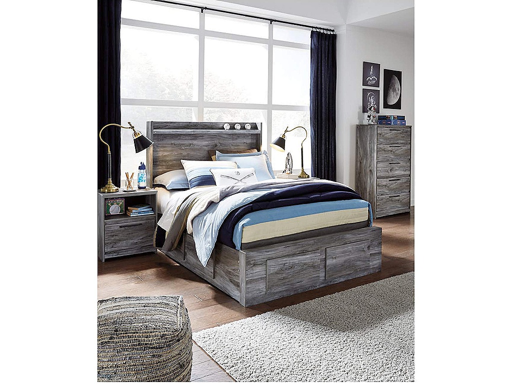 Baystorm Full Panel Bed with 6 Storage Drawers - image 7