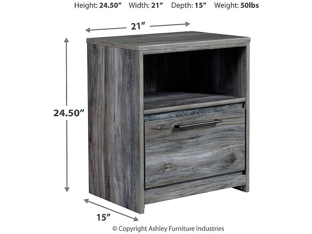 Baystorm Twin Panel Bed, Dresser and Nightstand - image 12