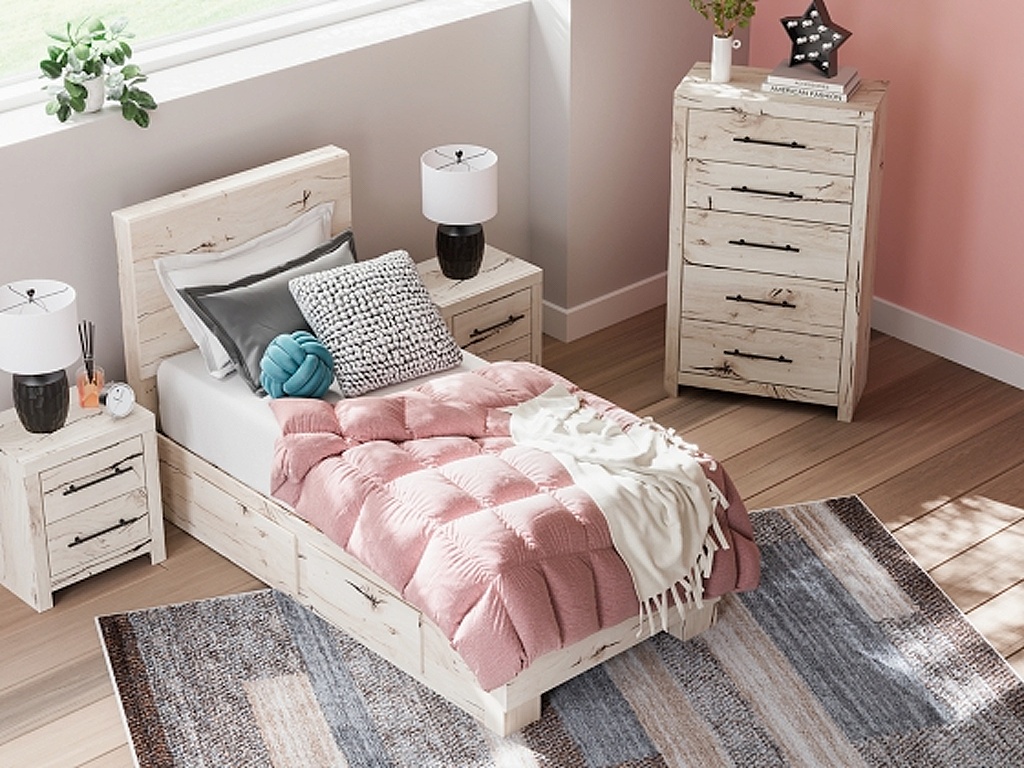 Lawroy Twin Panel Bed with Storage - image 10