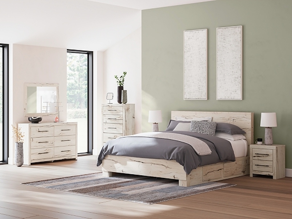 Lawroy King Panel Bed with Storage - image 9