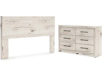 Lawroy King Panel Headboard, Dresser and Mirror