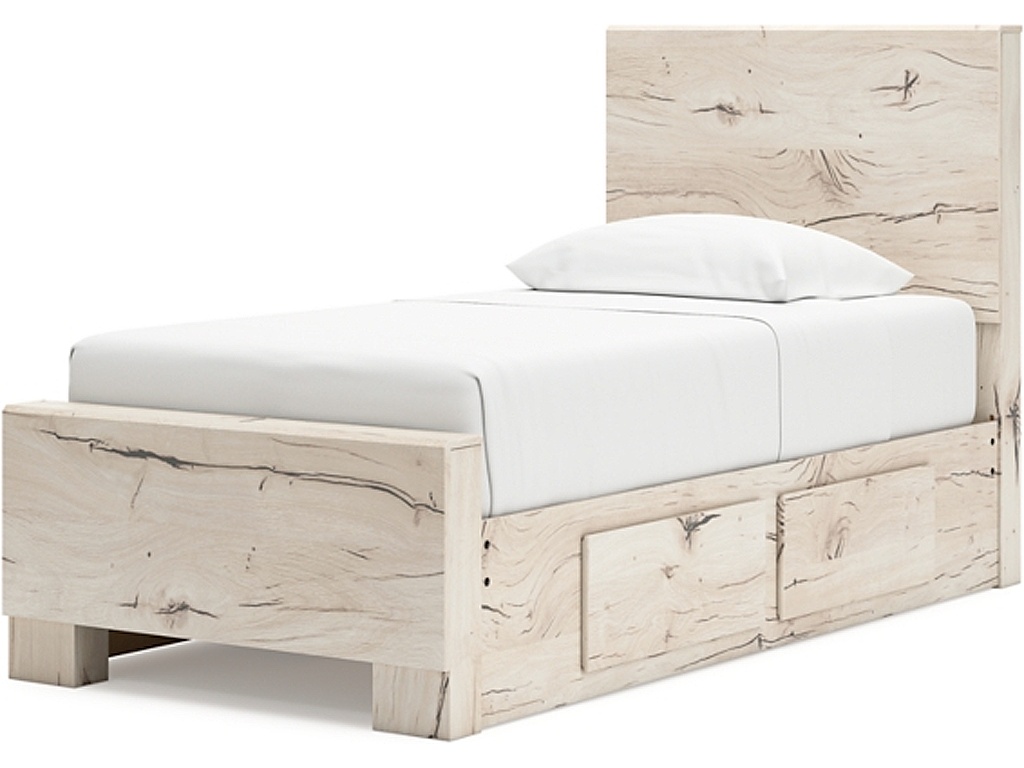 Lawroy Twin Panel Bed with Storage - image 3