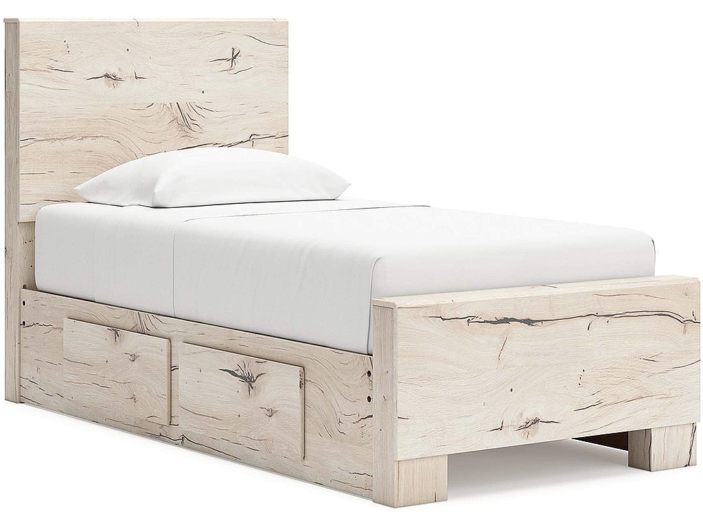 Lawroy Twin Panel Bed with Storage - image 1