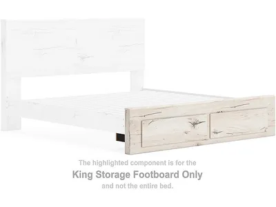 Lawroy King Storage Footboard