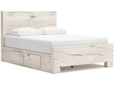 Lawroy Queen Panel Bed with Storage - Alternative View