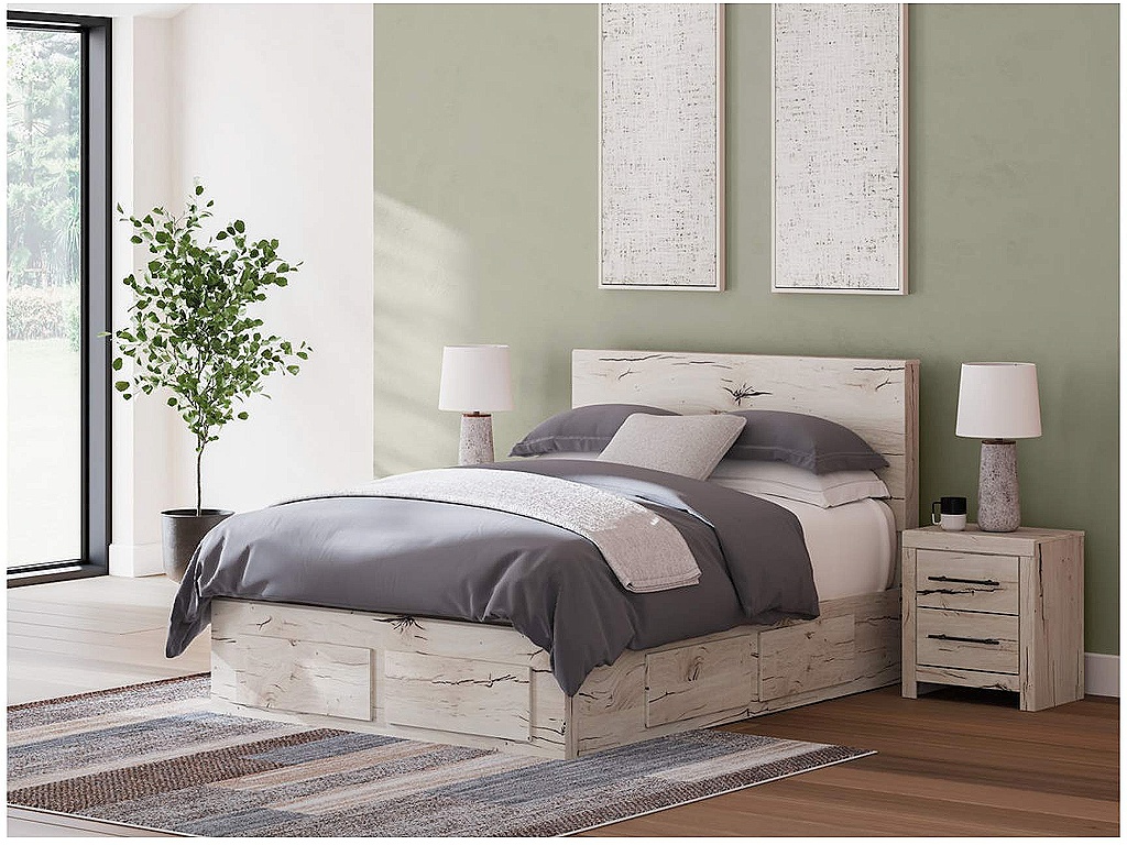 Lawroy Queen Panel Storage Bed - main image