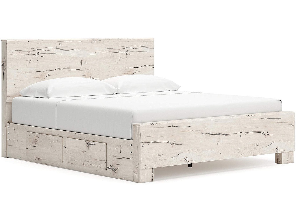 Lawroy King Panel Bed with Storage - image 1