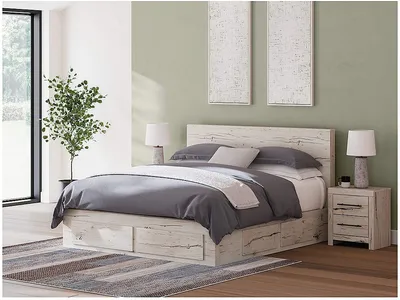 Lawroy King Panel Storage Bed