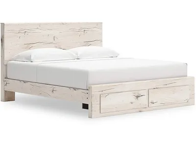 Lawroy King Panel Storage Bed - Alternative View