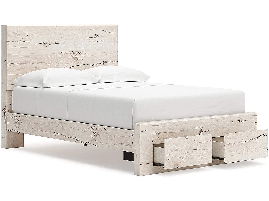 Lawroy Full Panel Storage Bed, Dresser and Mirror - image 9