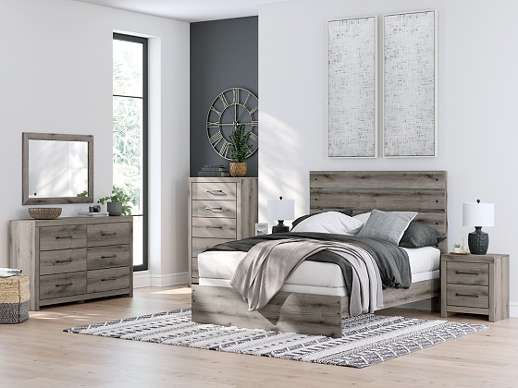 Graystorm Queen Panel Bed - image 9