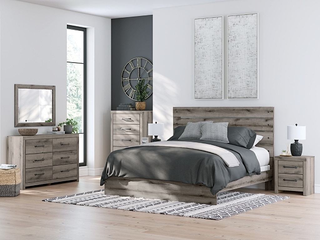 Graystorm King Panel Bed - image 9