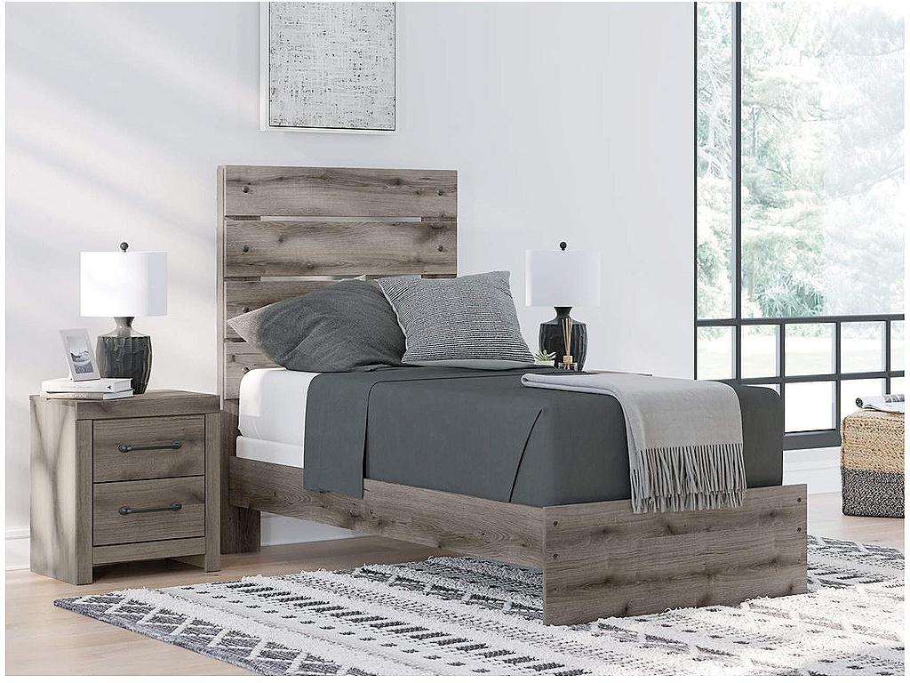Graystorm Twin Panel Bed - image 1