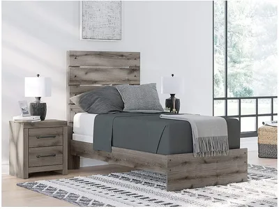 Graystorm Twin Panel Bed - Alternative View