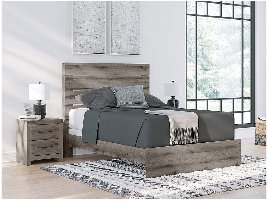 Graystorm Queen Panel Bed - image 1