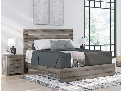 Graystorm King Panel Bed - Alternative View
