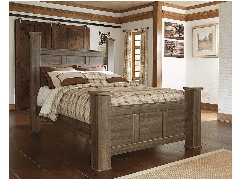 Juararo Queen Poster Bed - image 1