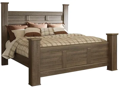 Juararo California King Poster Bed