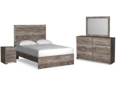 Ralinksi Full Panel Bed, Dresser, Mirror and Nightstand - Alternative View