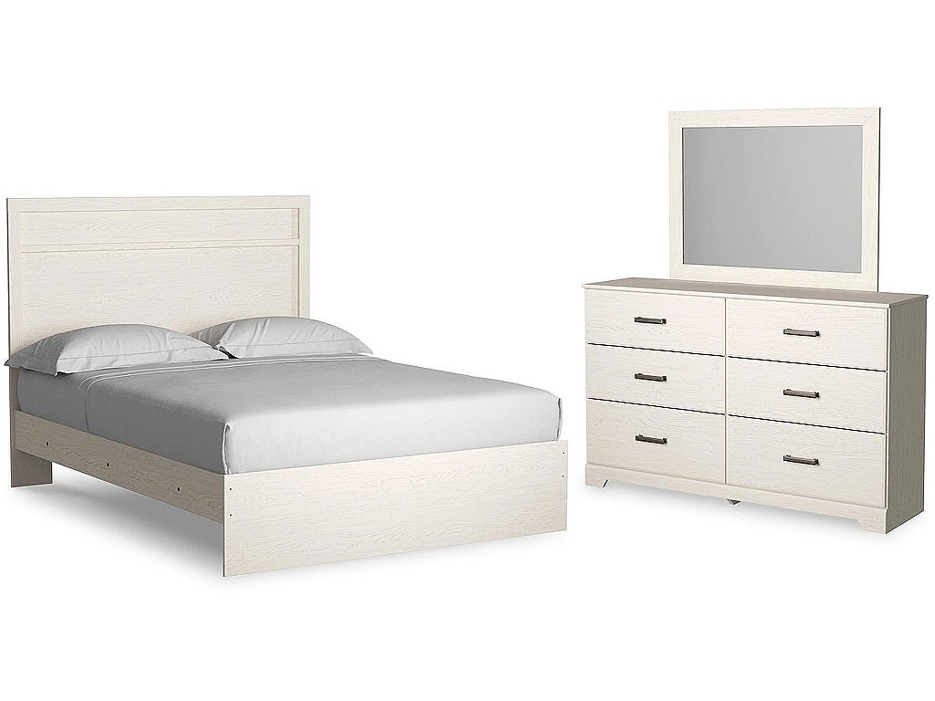 Stelsie Queen Panel Bed, Dresser and Mirror - main image