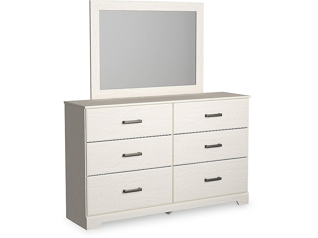 Stelsie Full Panel Bed, Dresser and Mirror - image 1
