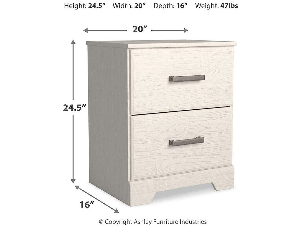 Stelsie King Panel Bed, Chest and Nightstand - image 15