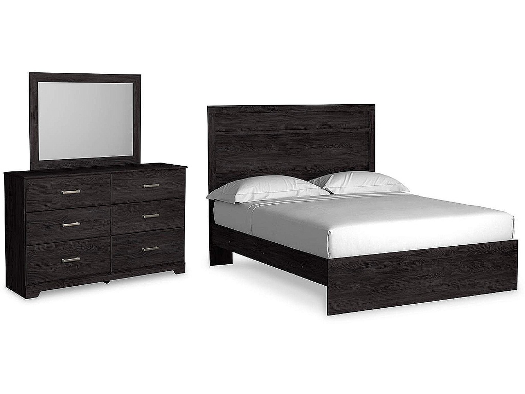 Belachime Queen Panel Bed, Dresser and Mirror - main image