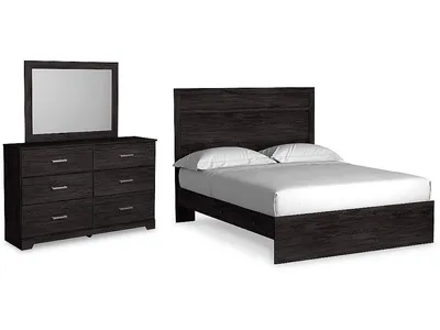 Belachime Queen Panel Bed, Dresser and Mirror