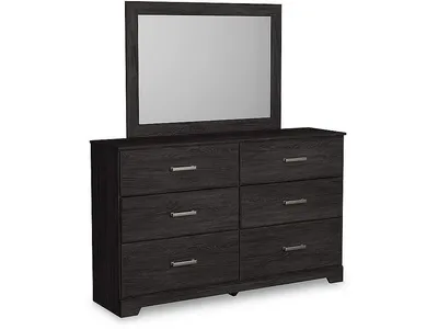 Belachime Twin Panel Bed, Dresser and Mirror - Alternative View