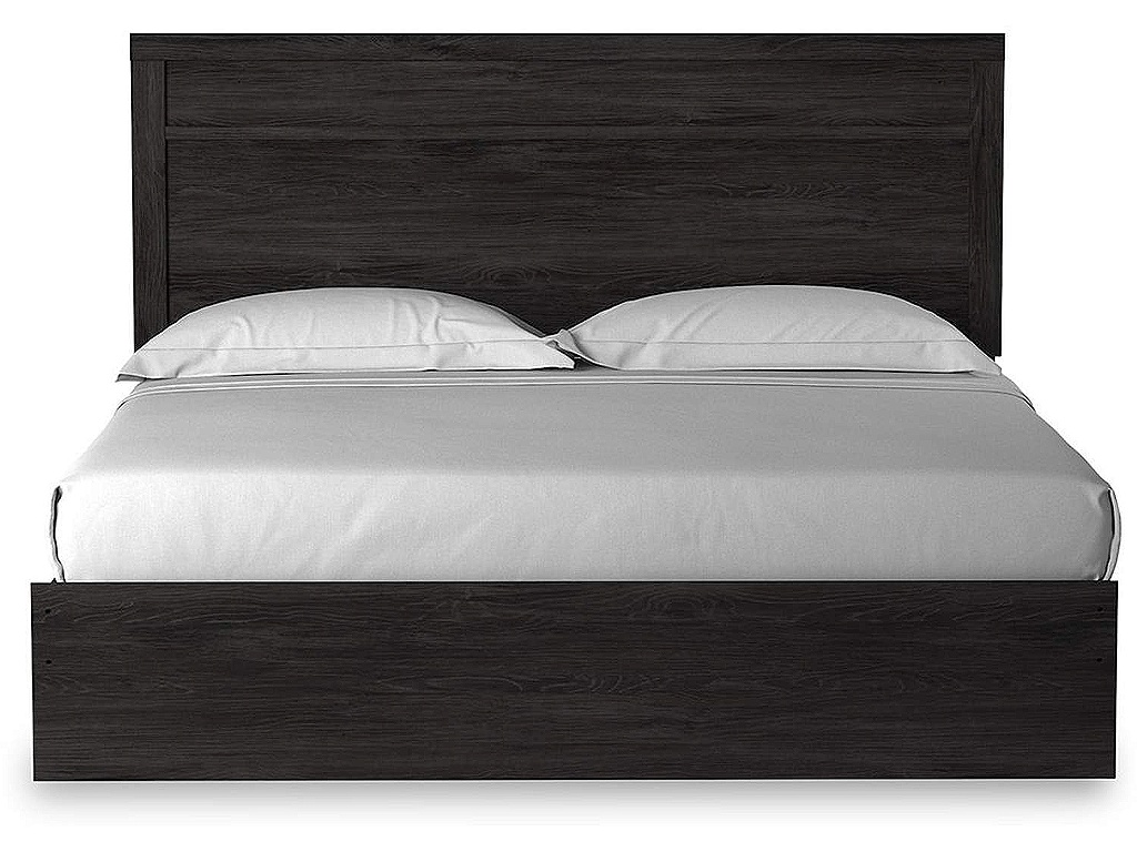 Belachime King Panel Bed and Nightstand - image 1