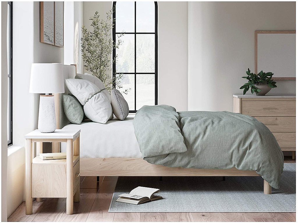 Cadmori Queen Panel Bed, Dresser, Mirror and Nightstand - image 18