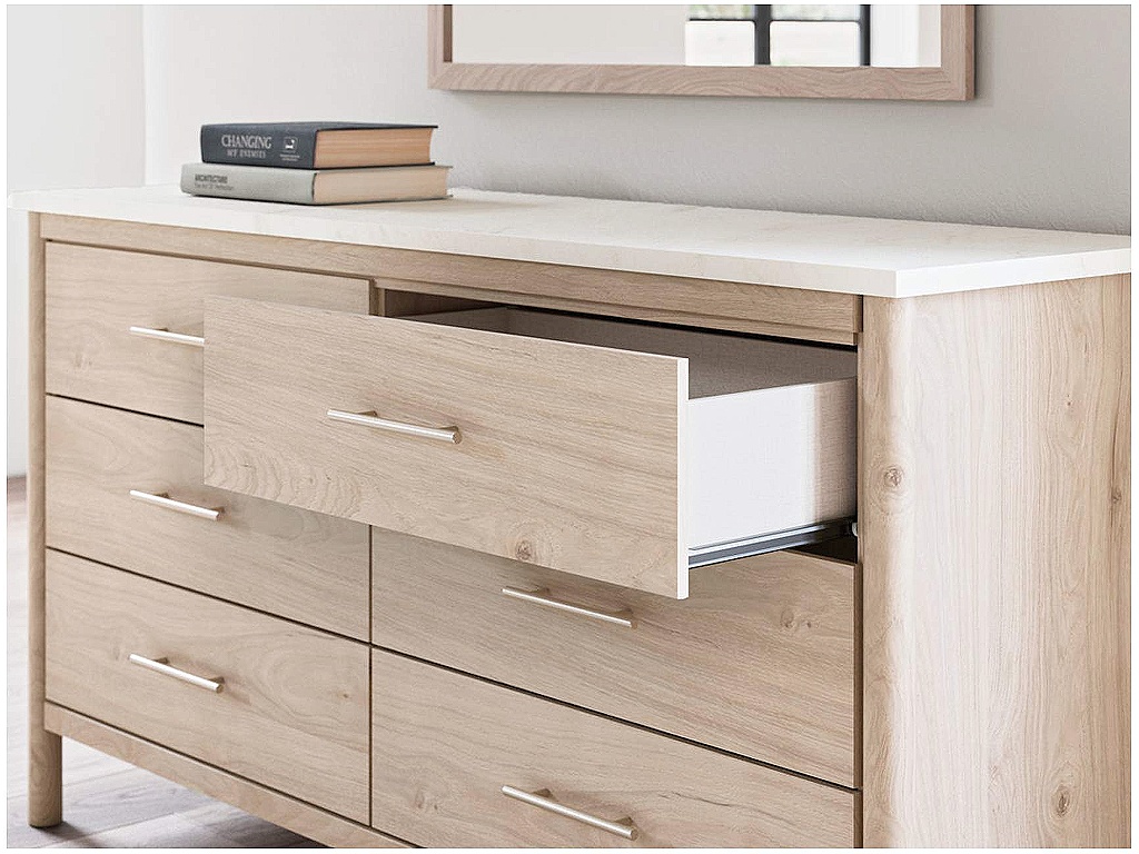 Cadmori Queen Panel Bed, Dresser, Mirror and Nightstand - image 22