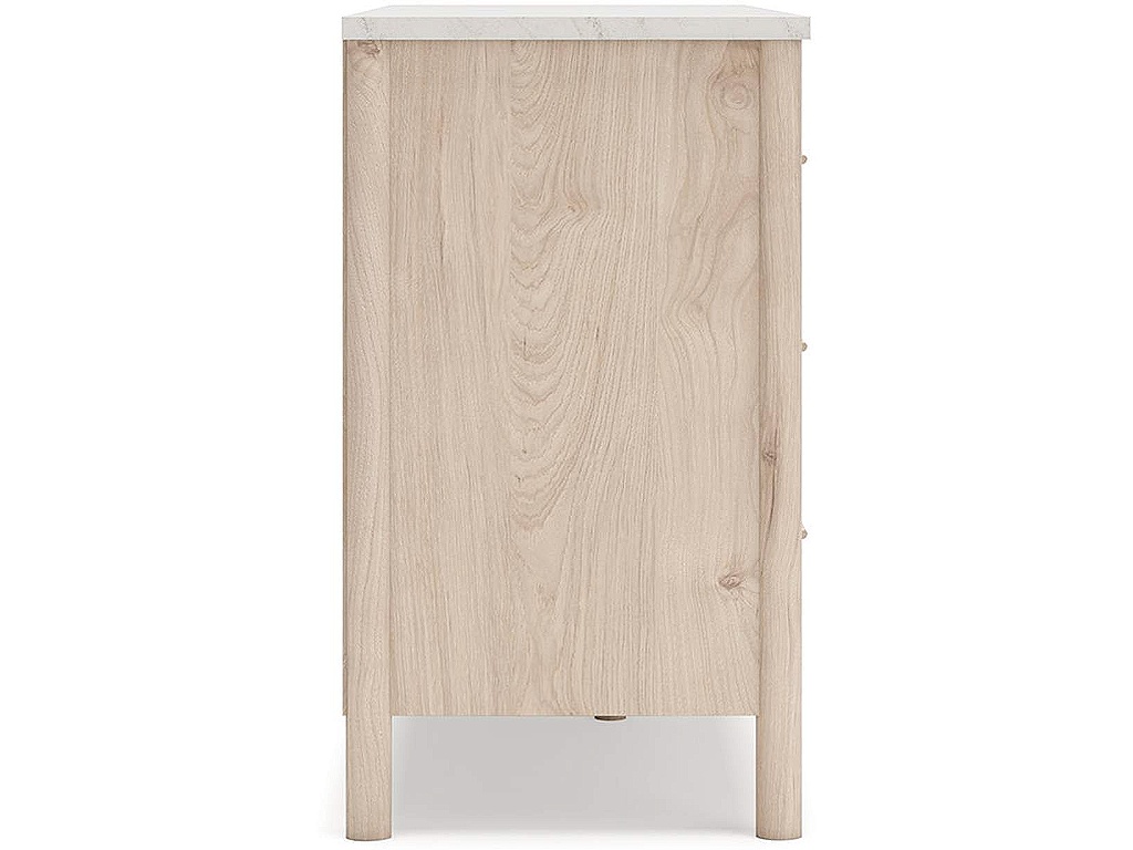 Cadmori King Upholstered Panel Bed, Dresser and Nightstand - image 4