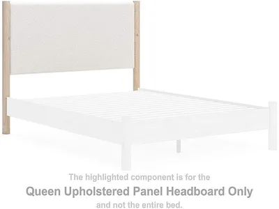 Cadmori Queen Upholstered Panel Headboard