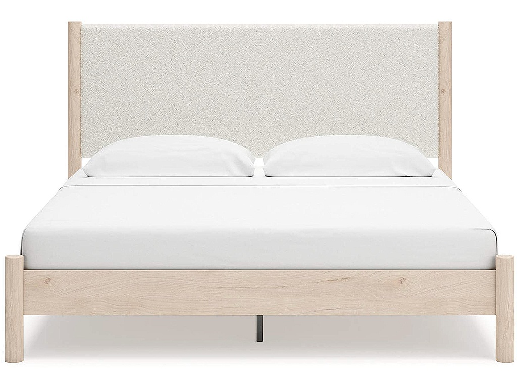 Cadmori King Upholstered Panel Bed - image 4