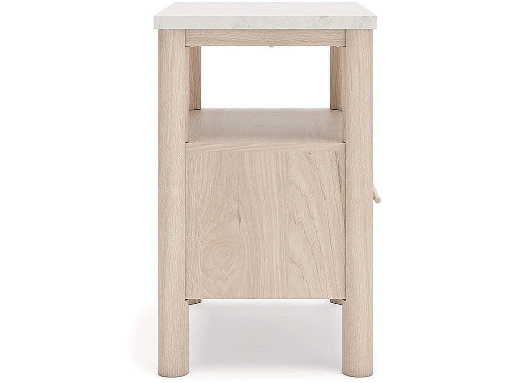 Cadmori King Upholstered Panel Bed, Dresser and Nightstand - image 16