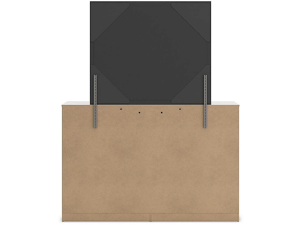 Altyra King Upholstered Storage Bed, Dresser, Mirror and 2 Nightstands - image 6