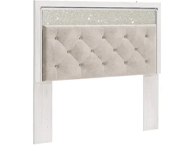 Altyra Queen Upholstered Panel Headboard