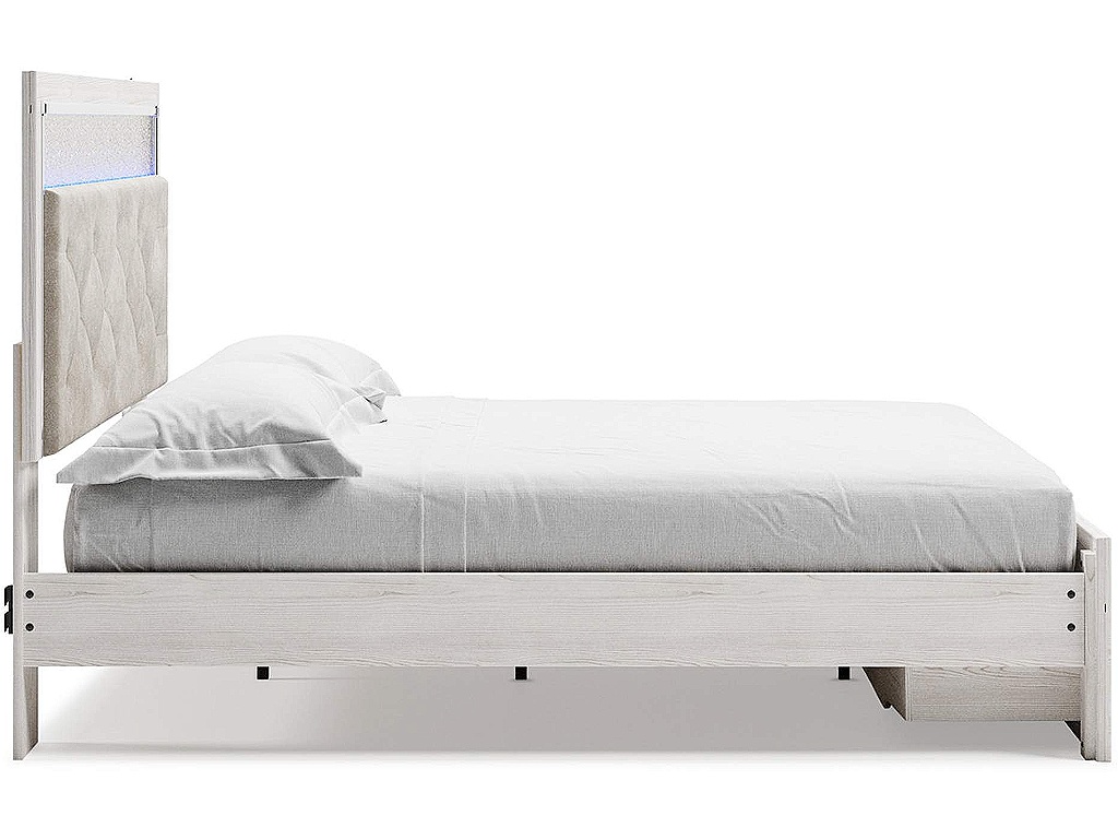 Altyra King Upholstered Storage Bed, Dresser, Mirror and 2 Nightstands - image 14